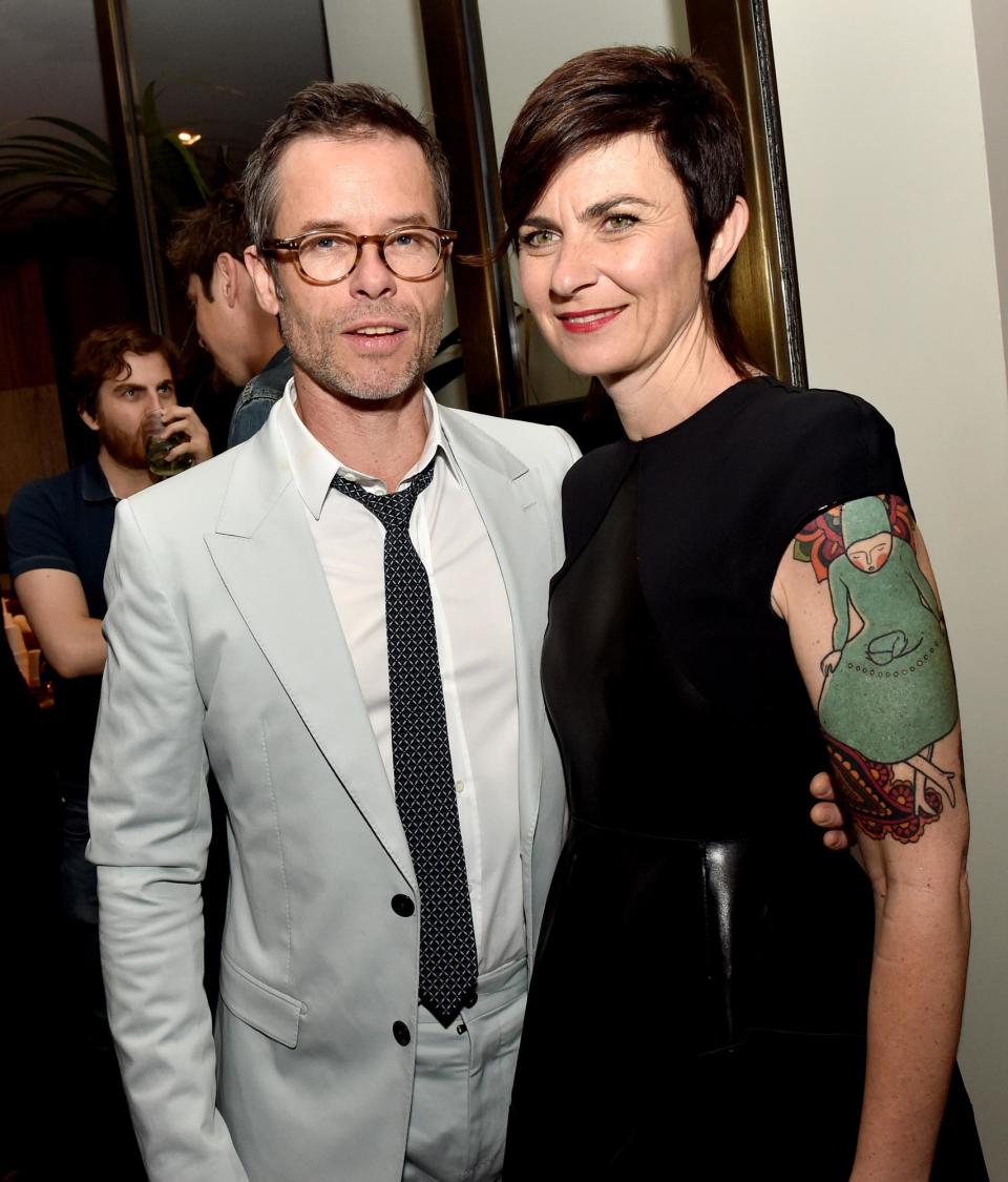 Guy Pearce and Kate Mestitz