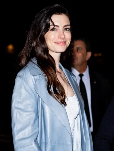 Anne Hathaway Rocks Silver Sandals for Elegant Party Look, Proving Heels Are Timeless
