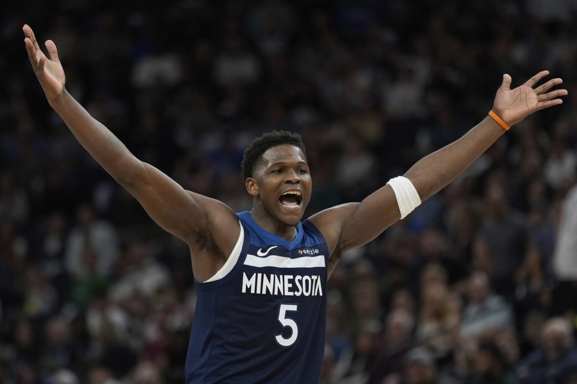 Anthony Edwards Fined $50,000 for Inappropriate Gesture and Comment During Playoff Game