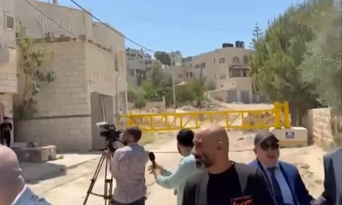 Israel Faces Global Outrage After Warning Shots Fired at Diplomatic Delegation Near Jenin